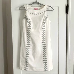 Lilly Pulitzer Jacqueline Dress White Size 6